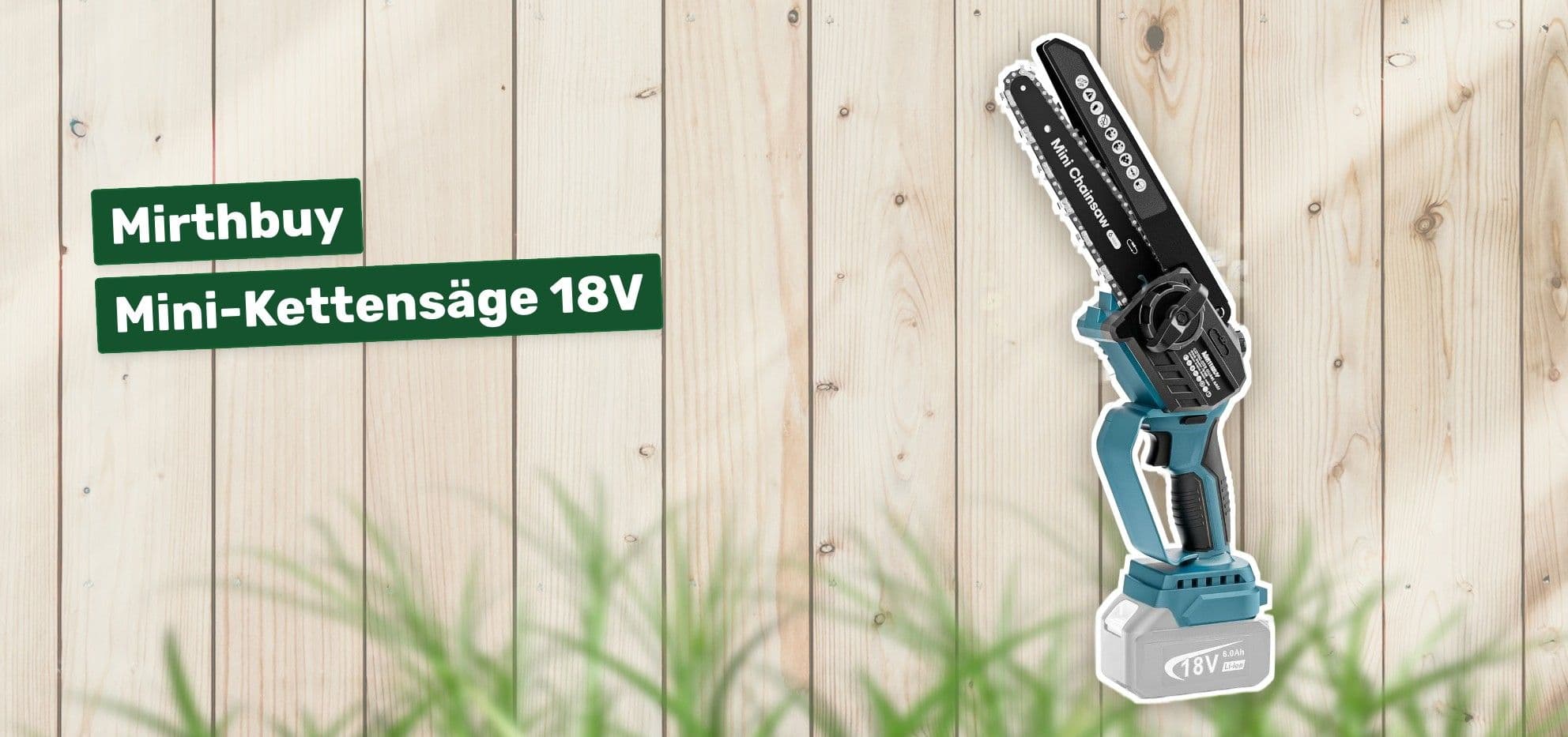 Mirthbuy Mini-Kettensäge 18V