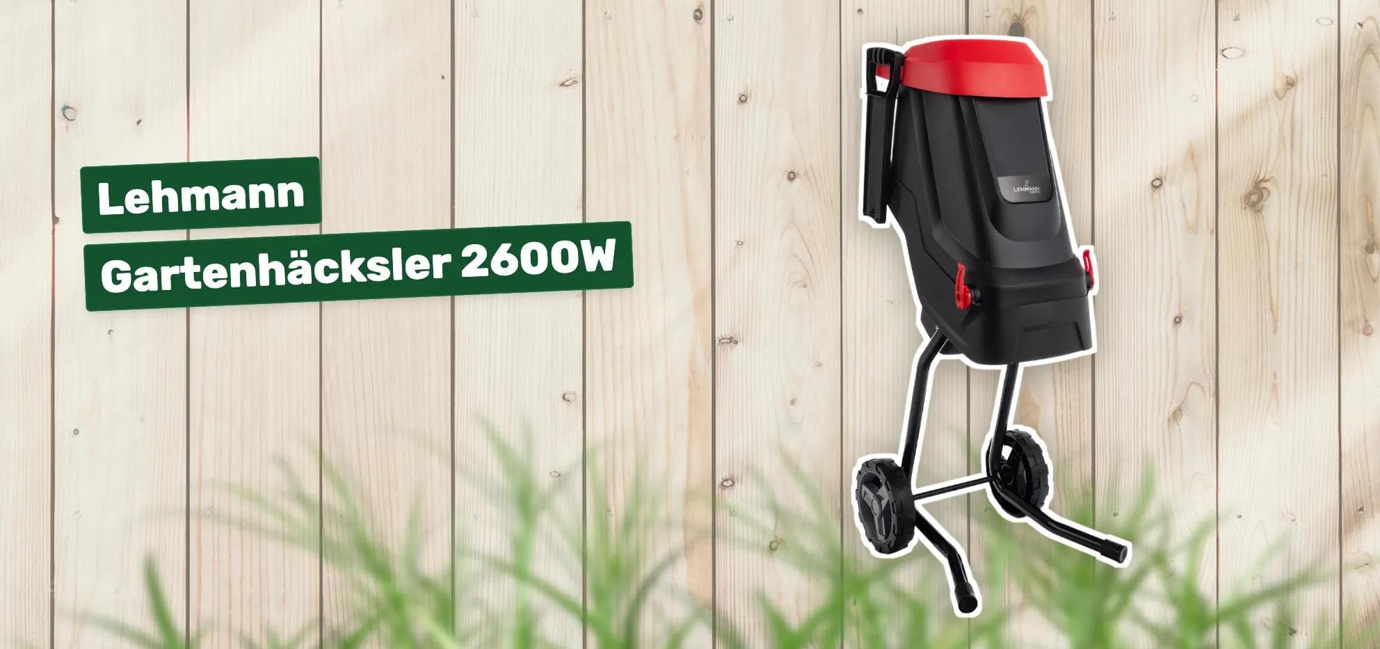 Lehmann Gartenhäcksler 2600W