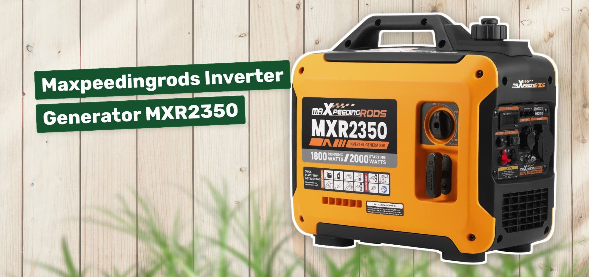 Maxpeedingrods Inverter Generator MXR2350