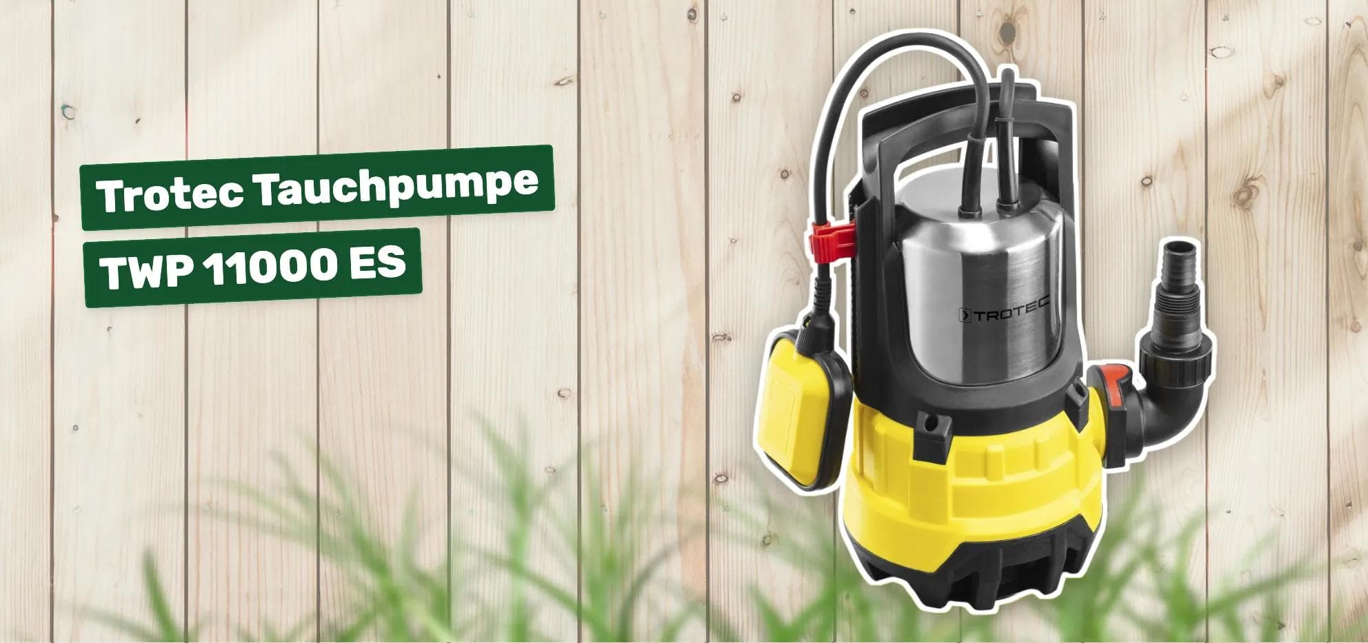 Trotec Tauchpumpe TWP 11000 ES