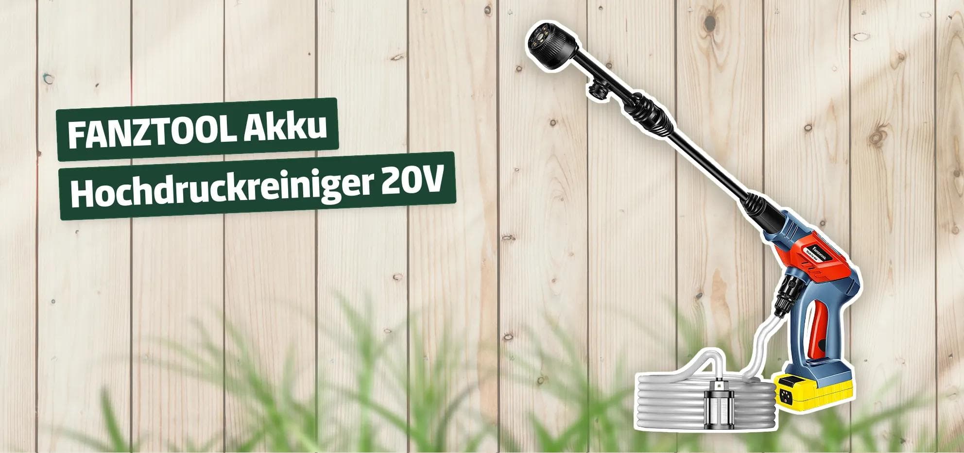 FANZTOOL Akku Hochdruckreiniger 20V