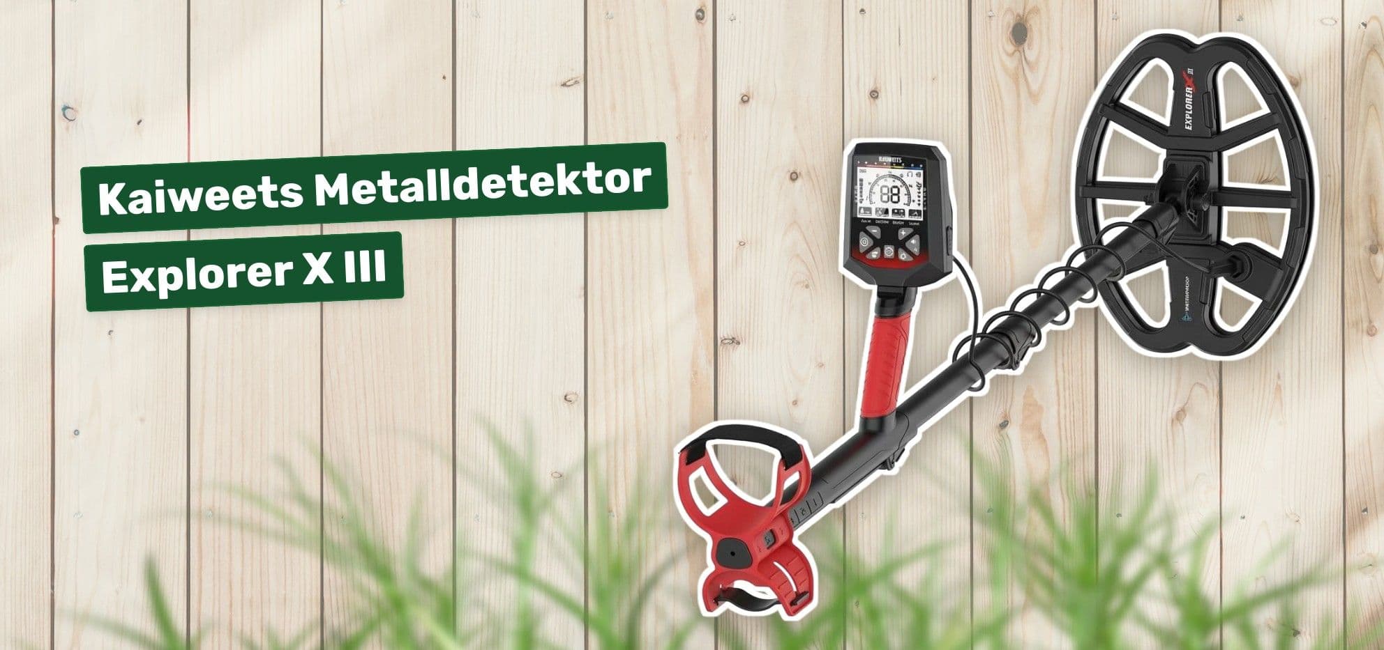 Kaiweets Metalldetektor Explorer X III