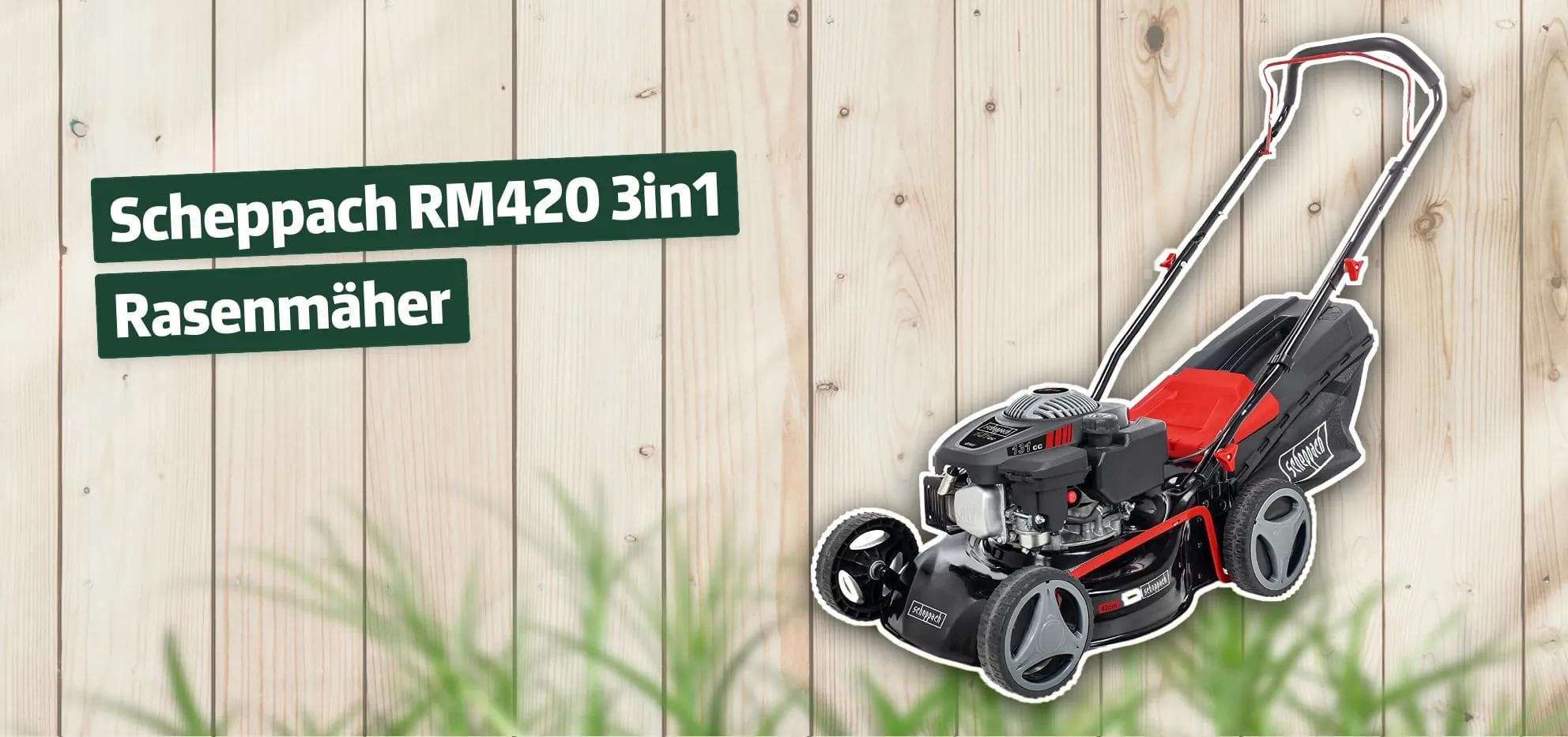 Scheppach RM420 3in1 Rasenmäher