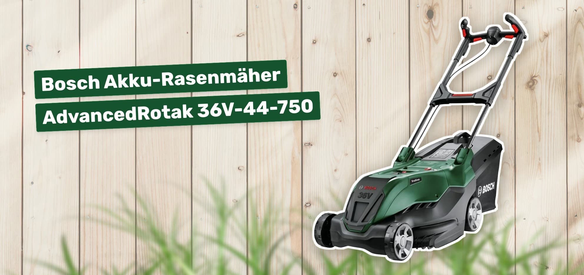 Bosch Akku-Rasenmäher AdvancedRotak 36V-44-750