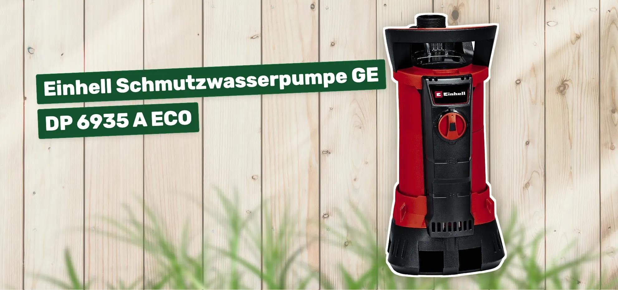 Einhell Schmutzwasserpumpe GE-DP 6935 A ECO