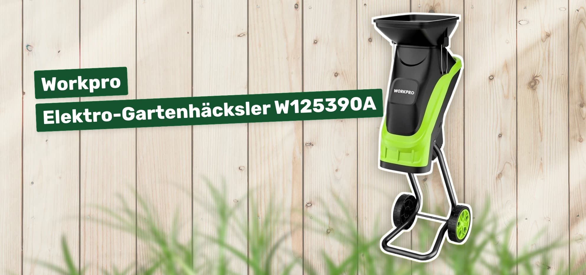 Workpro Elektro-Gartenhäcksler W125390A