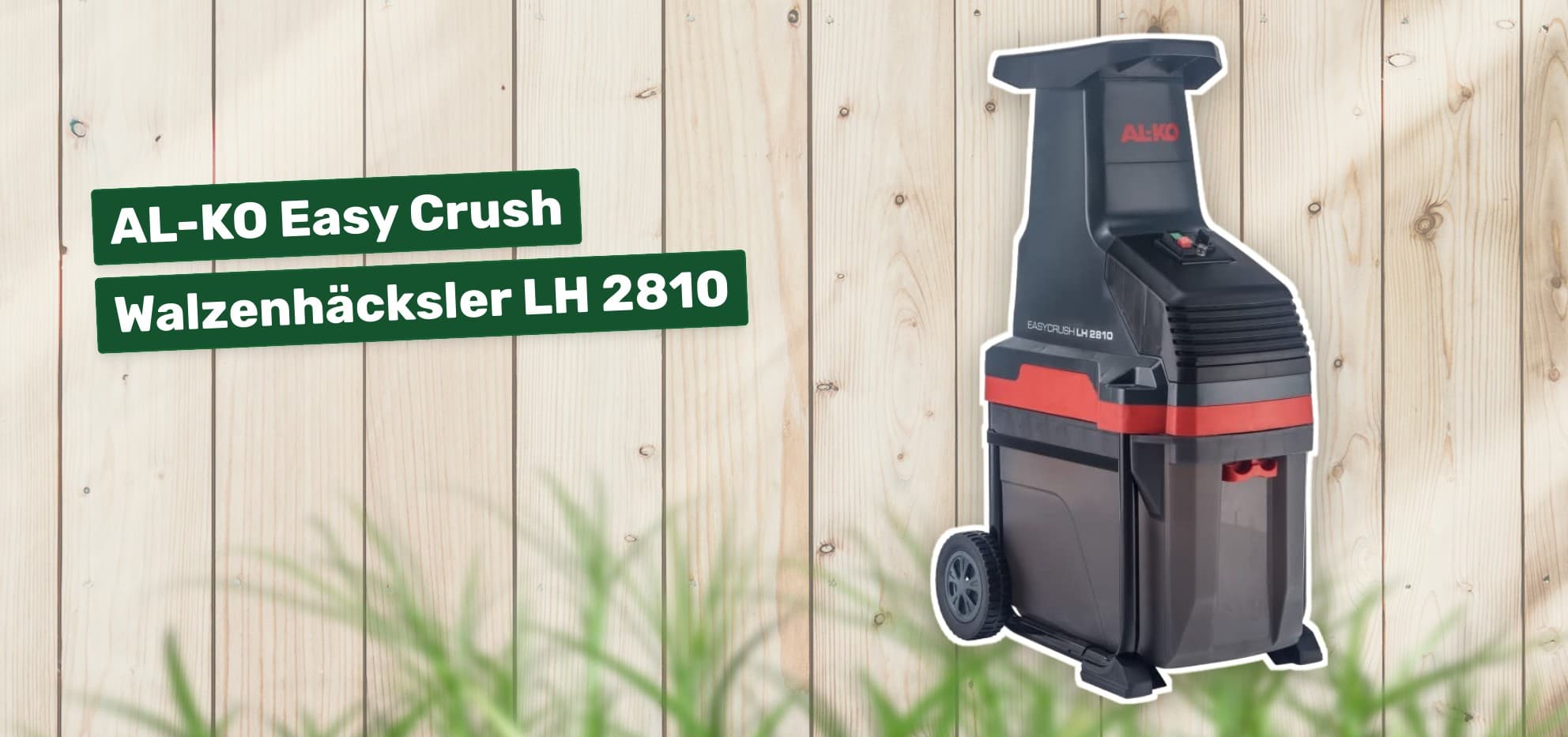 AL-KO Easy Crush Walzenhäcksler LH 2810