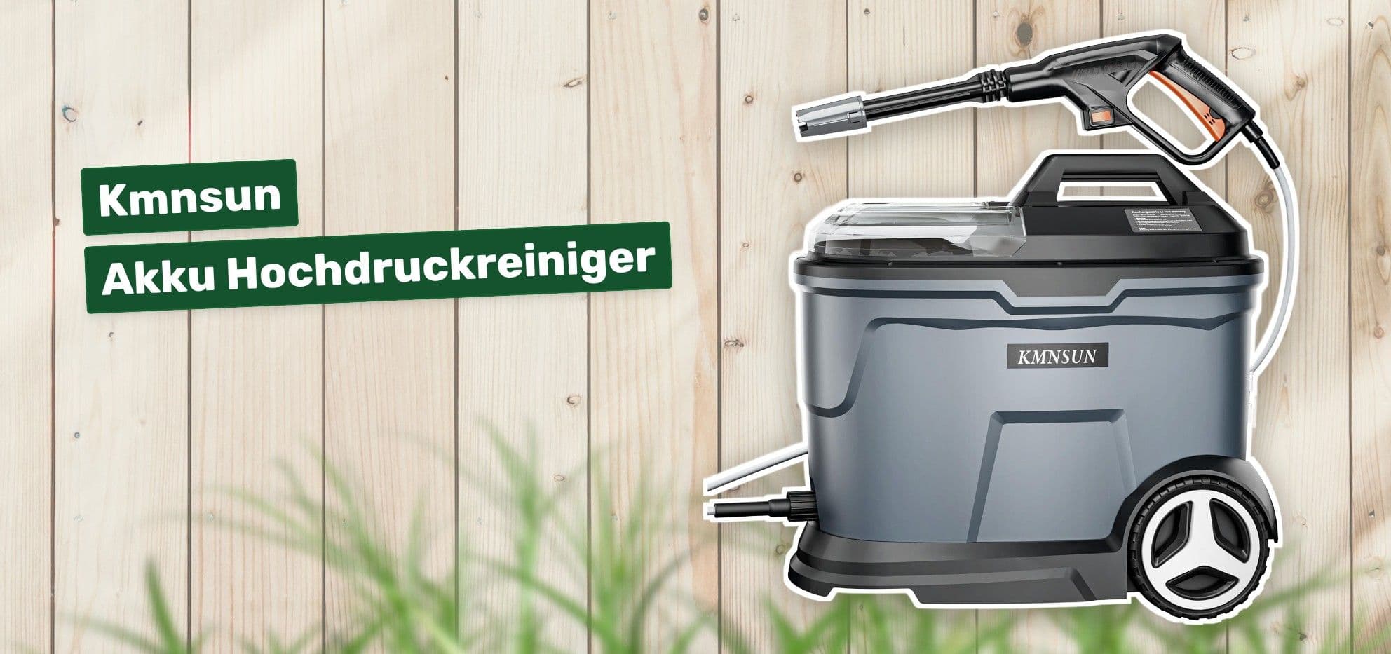Kmnsun Akku Hochdruckreiniger