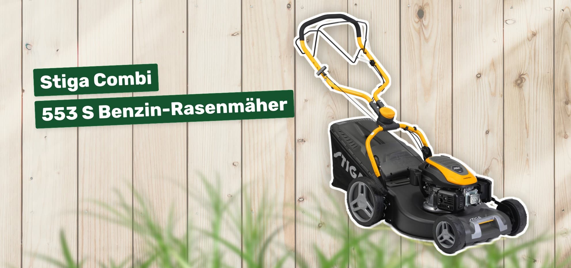 Stiga Combi 553 S Benzin-Rasenmäher