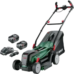 Bosch Akku-Rasenmäher UniversalRotak 2x18V-37-550