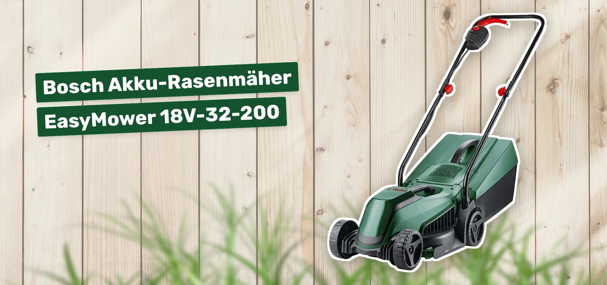 Bosch Akku-Rasenmäher EasyMower 18V-32-200