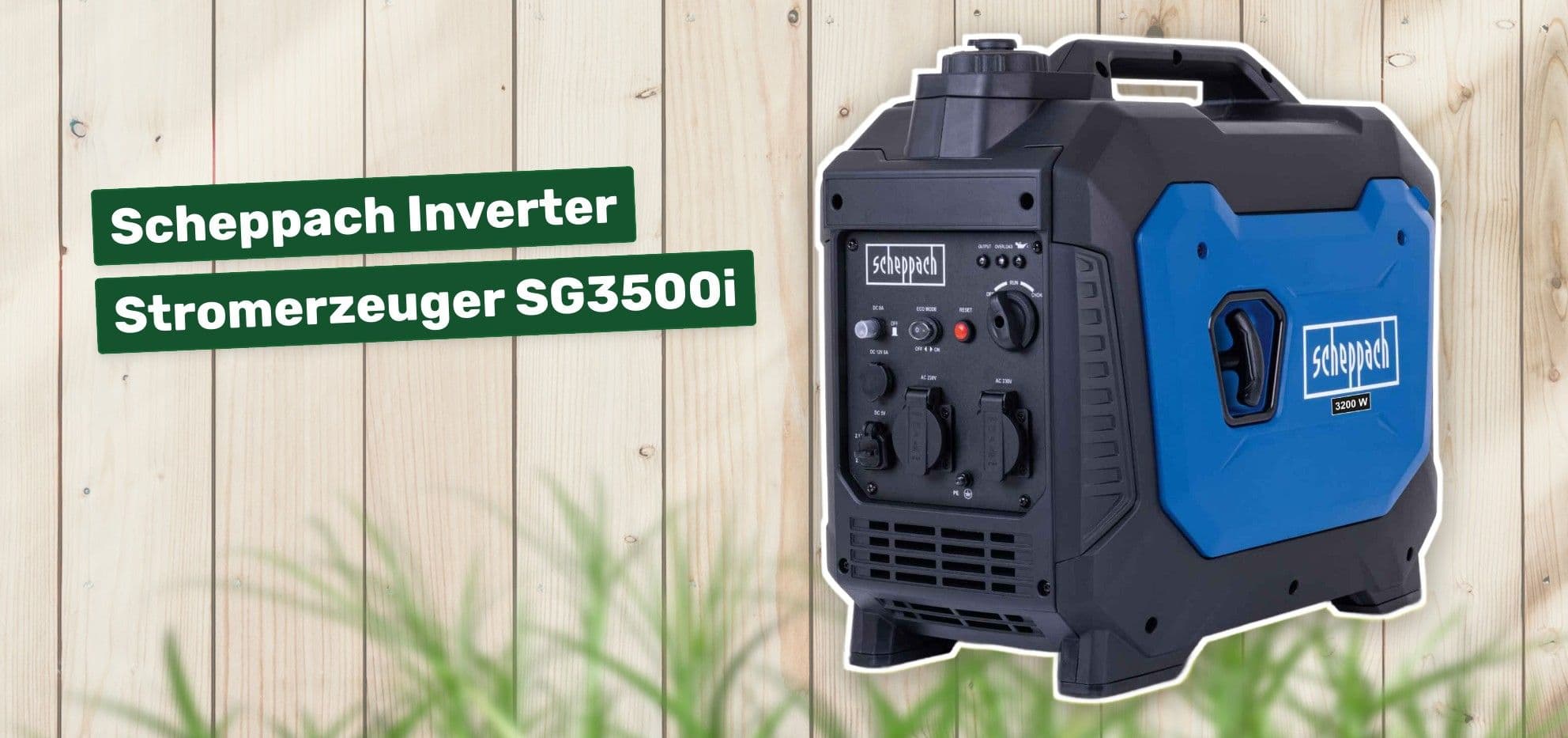 Scheppach Inverter Stromerzeuger SG3500i