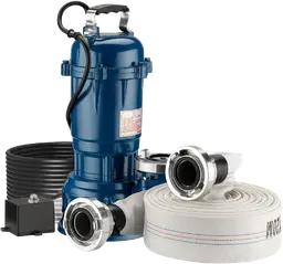 Wiltec Schmutzwasserpumpe 550W mit 20m Schlauch