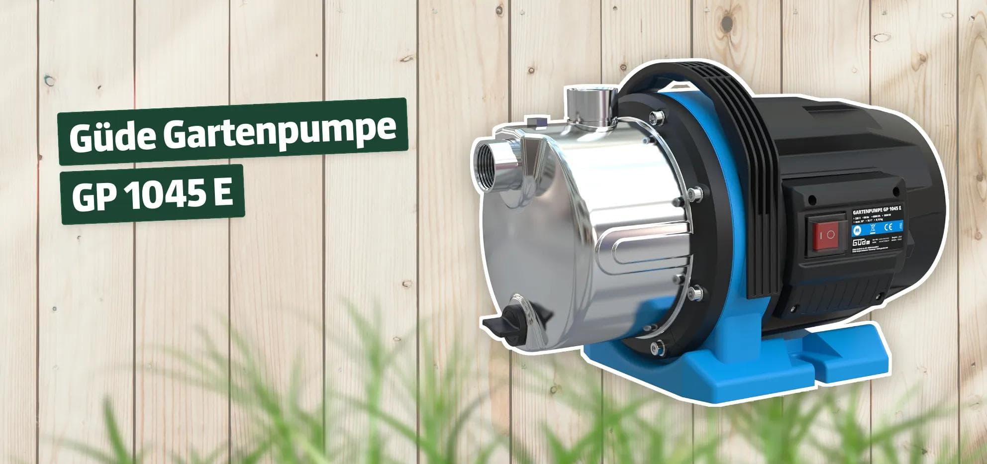 Güde Gartenpumpe GP 1045 E