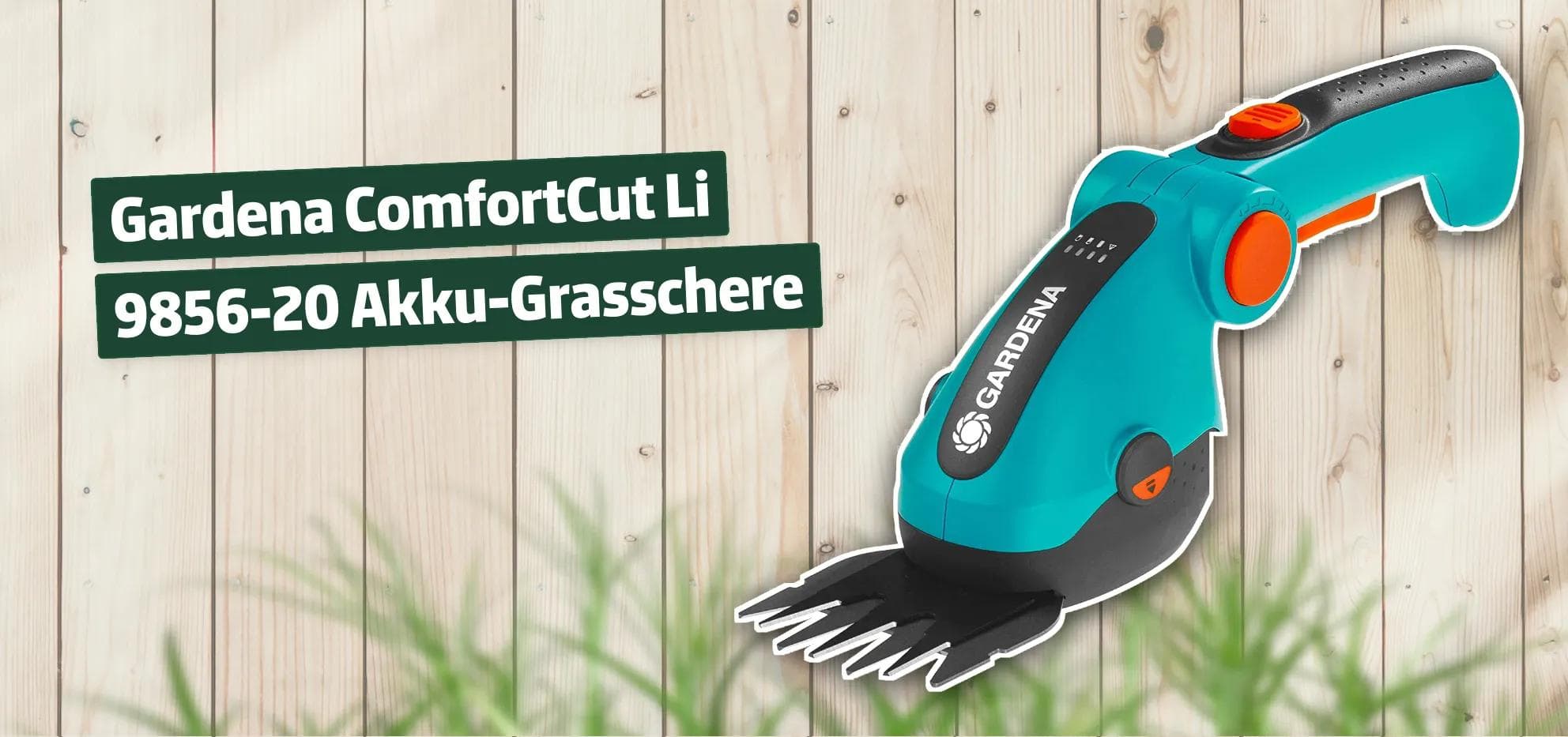 Gardena ComfortCut Li 9856-20 Akku-Grasschere