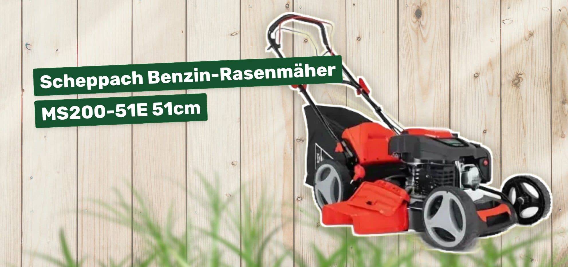 Scheppach Benzin-Rasenmäher MS200-51E