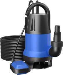 Wiltec Schmutzwasserpumpe 400W 7500L