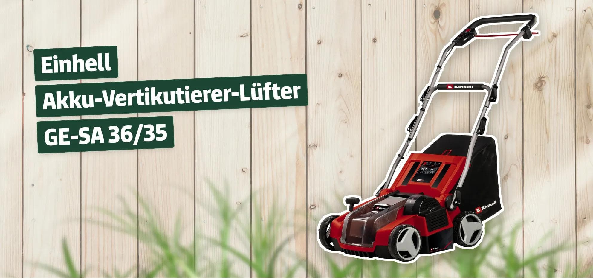 Einhell Akku-Vertikutierer-Lüfter GE-SA 36/35