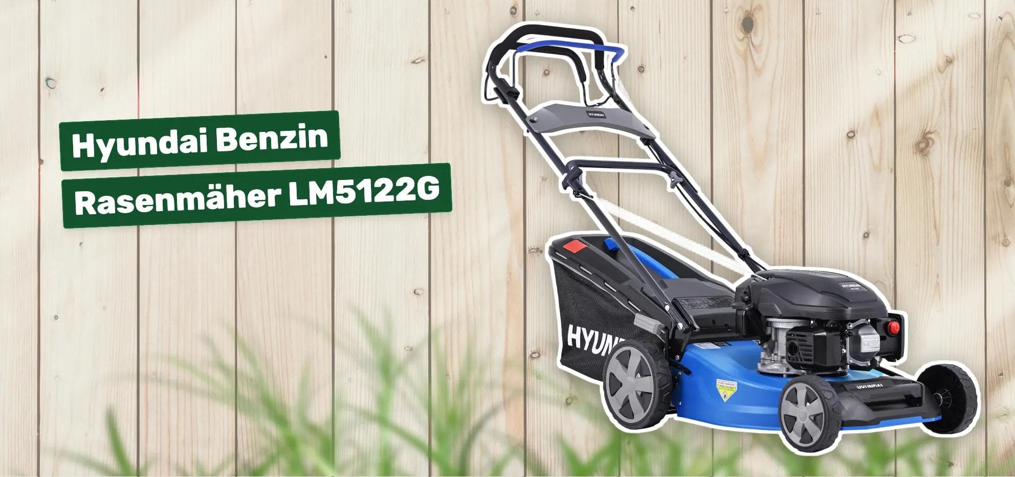 Hyundai Benzin Rasenmäher LM5122G