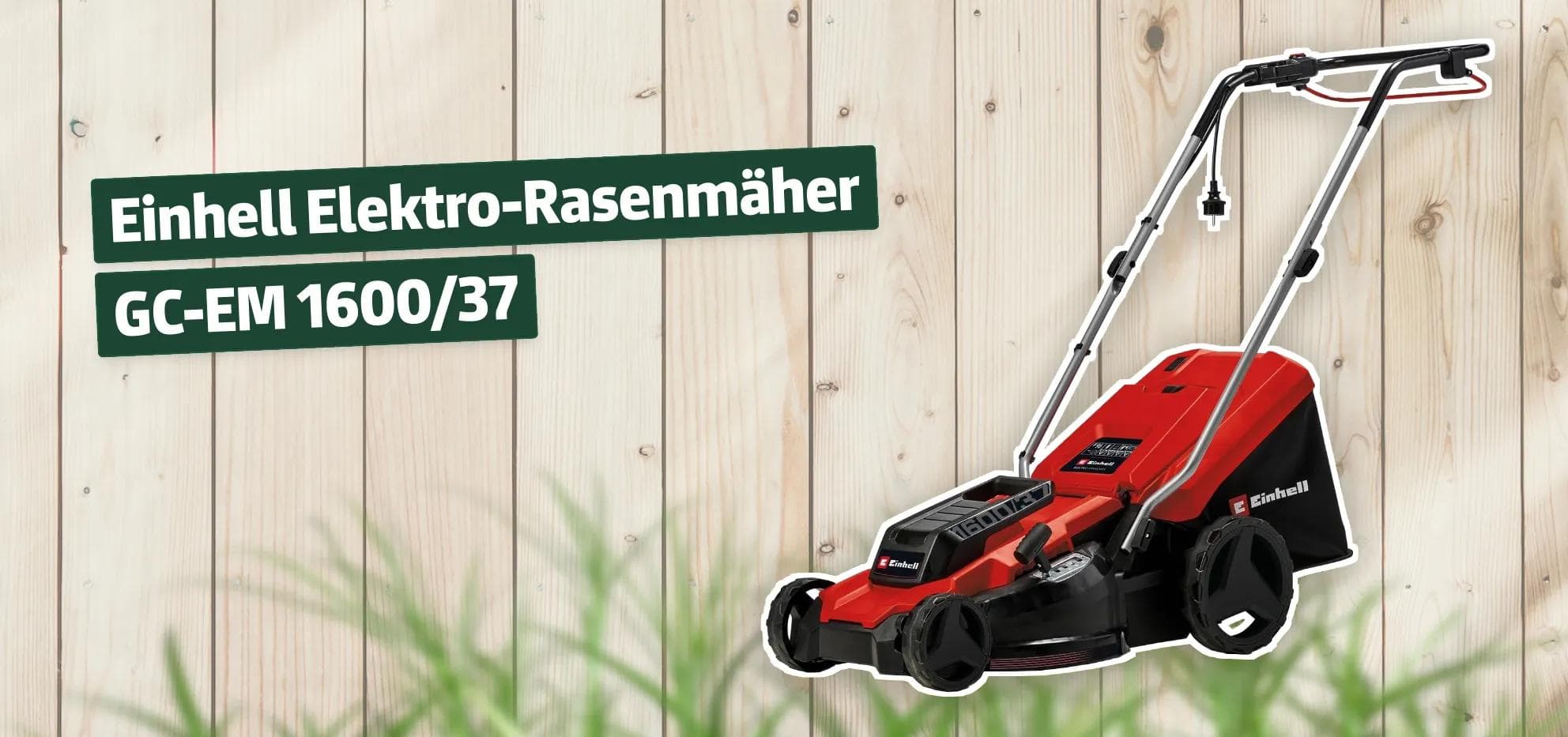 Einhell Elektro-Rasenmäher GC-EM 1600/37