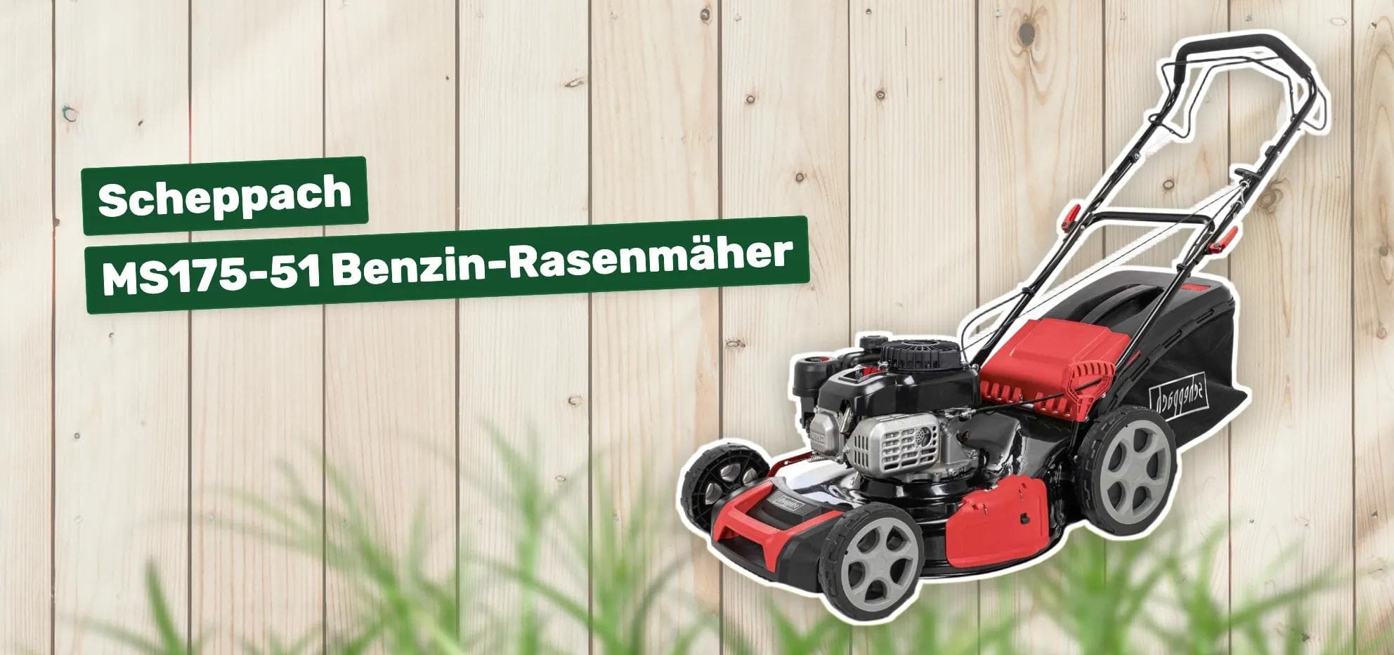 Scheppach MS175-51 Benzin-Rasenmäher