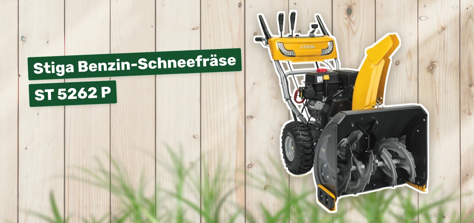 Stiga Benzin-Schneefräse ST 5262 P