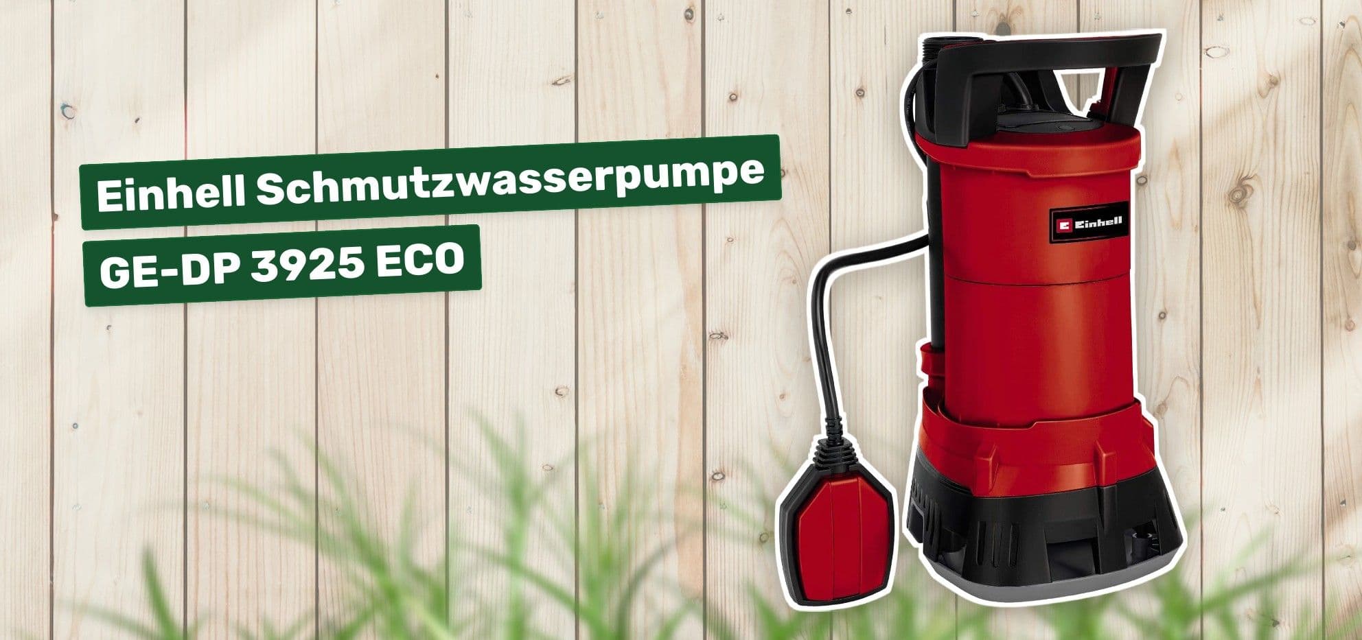 Einhell Schmutzwasserpumpe GE-DP 3925 ECO