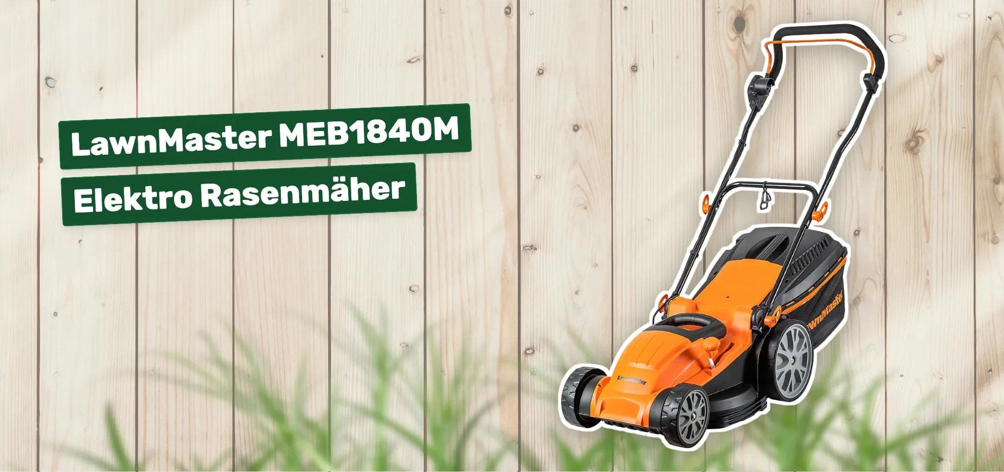 LawnMaster MEB1840M Elektro Rasenmäher
