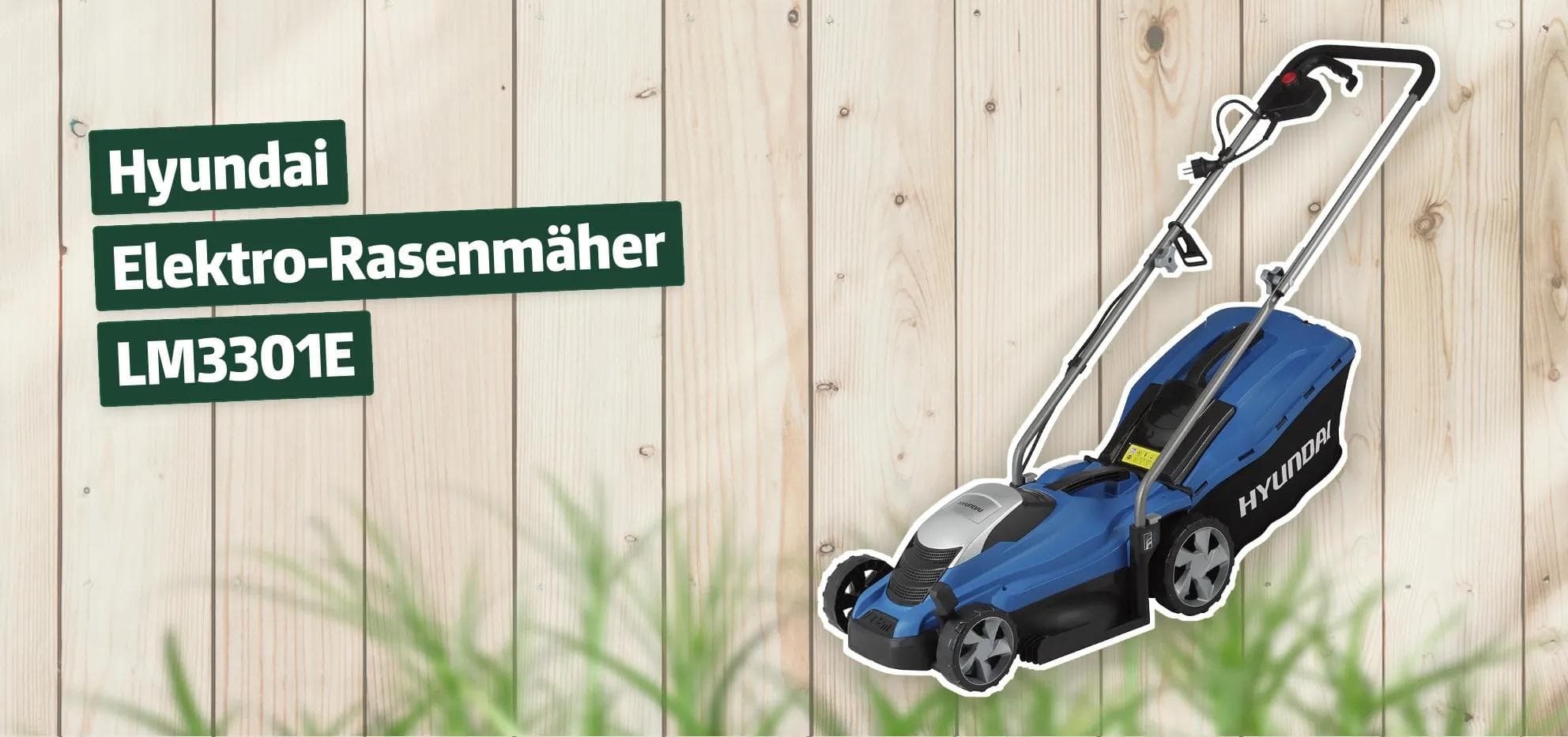 Hyundai Elektro-Rasenmäher LM3301E