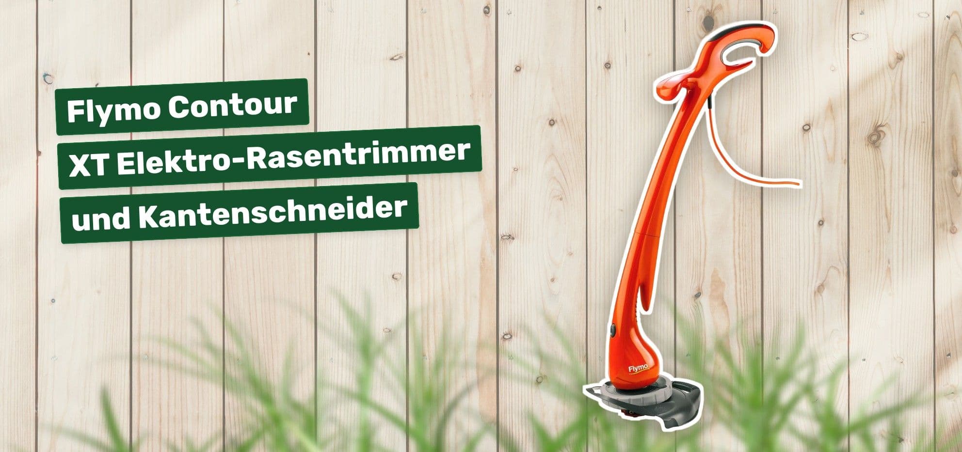 Flymo Contour XT Elektro-Rasentrimmer und Kantenschneider
